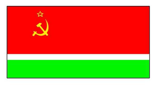 Литовская ССР. Флаг государственный