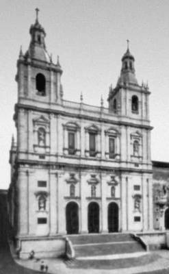 Лисабон. Церковь Сан-Висенти ди Фора