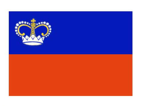 Лихтенштейн. Флаг государственный