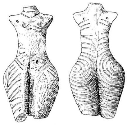 Лука-Врублевецкая. Глиняная статуэтка, 4-е тыс. до н. э.