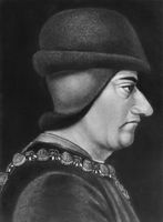 Людовик XI. Картина неизвестного художника