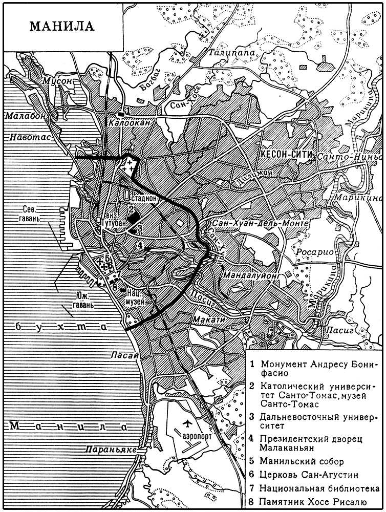 Манила (карта)