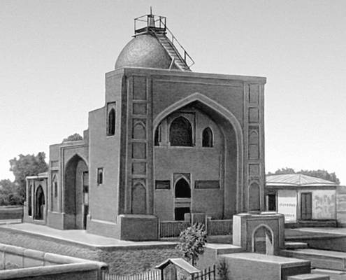 Мавзолей в Ташкенте (Узбекская ССР)