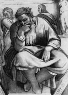 Микеланджело. «Пророк Иеремия»