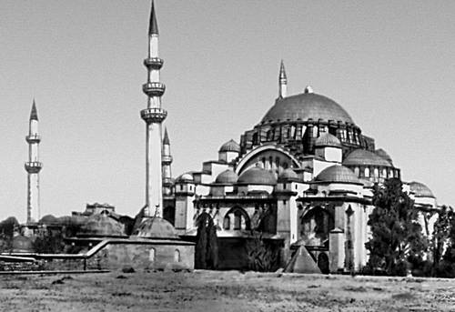 Минарет мечети Сулеймание (Стамбул)