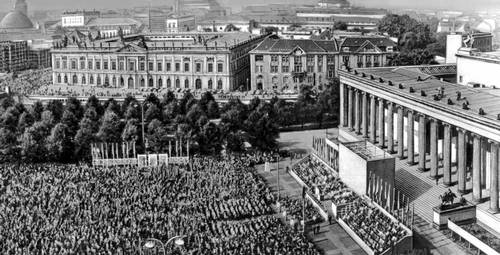 Митинг 1968 г. (Берлин)