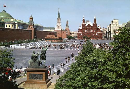 Москва. Вид на Красную площадь