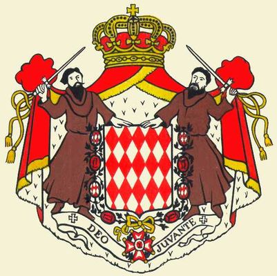 Монако. Государственный герб