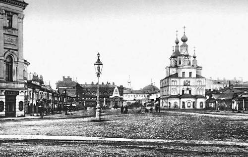 Москва. Охотный ряд. 1888