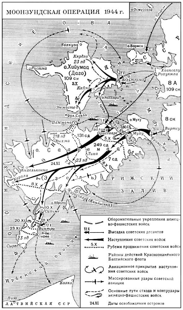 Моонзундская операция 1944 г.