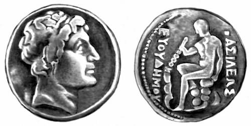 Монета Евтидема (Узбекская ССР)