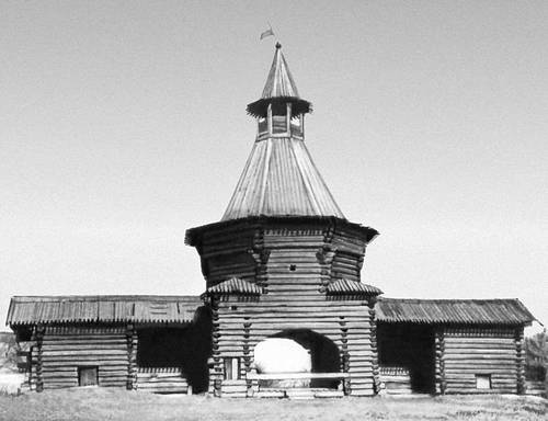 Надвратная башня ограды Николо-Карельского монастыря («Коломенское»)