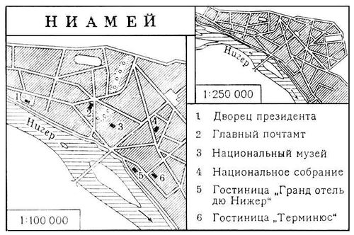 Ниамей (карта)