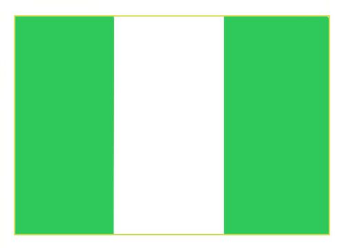 Нигерия. Флаг государственный