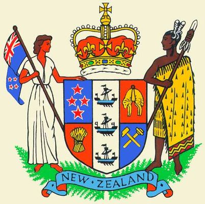 Новая Зеландия. Государственный герб