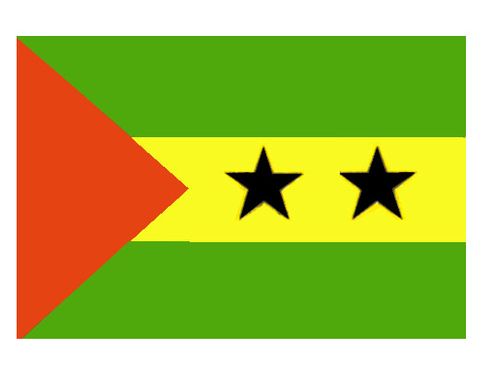 Острова Сан-Томе и Принсипи. Флаг государственный