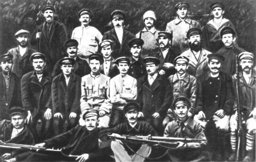 Отряд Красной Гвардии Трубочного завода. Петроград. 1917