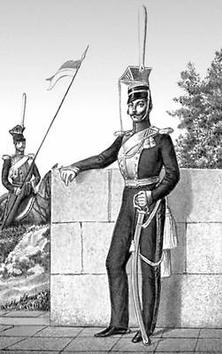 Офицер уланского полка. 1817