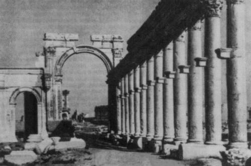 Пальмира. «Большая колоннада»