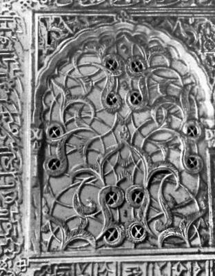 Панно в медресе в Сале (Марокко)