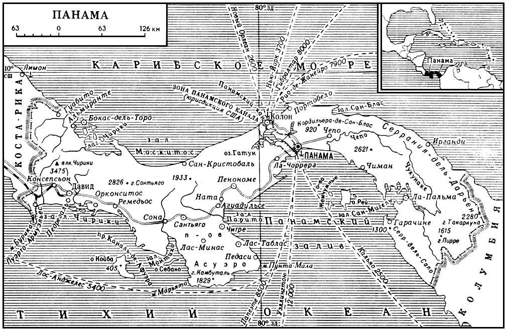 Панама (карта)