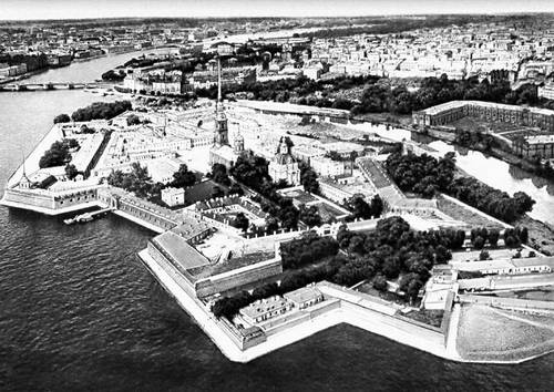 Петропавловская крепость. Общий вид