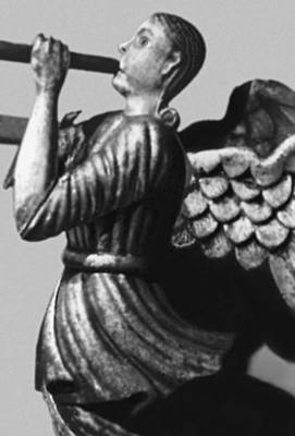 Пермская скульптура. «Трубящий ангел»