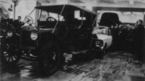 Первый русский легковой автомобиль«Руссобалт». Политехнический музей (Москва)