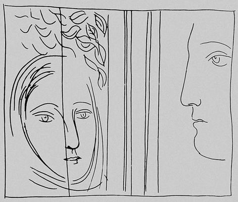 Пикассо П. «Фаэтон и его мать»
