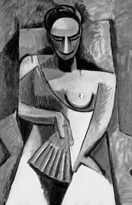 Пикассо П. «Женщина с веером»