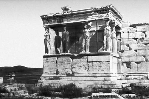 Портик кариатид храма Эрехтейона (Афины)