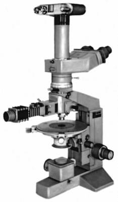 Поляризационный рудный микроскоп. 1973