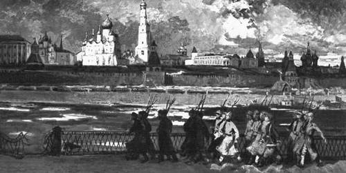 Попов И. А. «Москва. 1918 год»