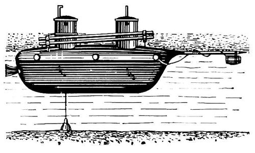 Подводная лодка. 1834