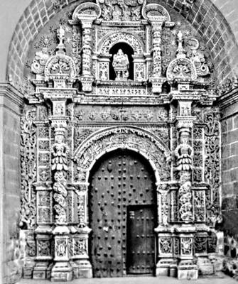 Портал церкви Сан-Лоренсо (Боливия)