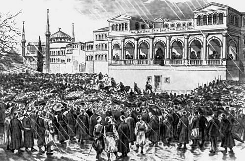Провозглашение конституции (Стамбул)