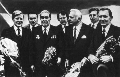 Прибытие в Москву главы Афганистана М. Дауда. 1974
