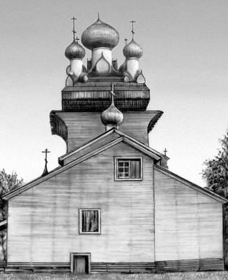 Пятиглавая кубовая церковь Вознесения (Архангельская область)