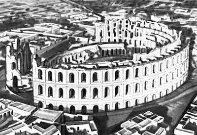 Римский амфитеатр (Тунис)