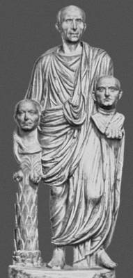 Римлянин с изображением предков (Рим)