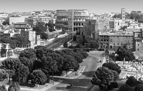 Рим. Вид на город со стороны Капитолийского холма