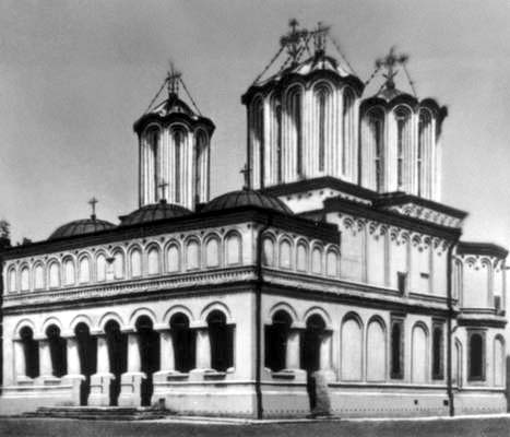 Румыния. Патриаршая церковь в Бухаресте