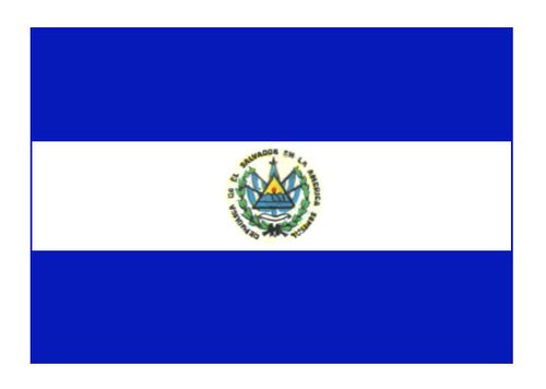 Сальвадор. Флаг государственный