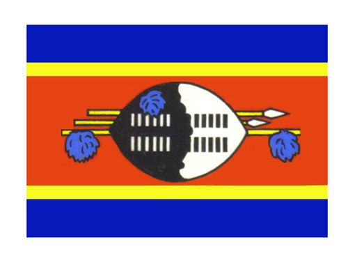 Свазиленд. Флаг государственный