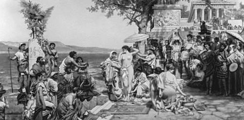 Семирадский Х. «Фрина на празднике Посейдона в Элевсине»
