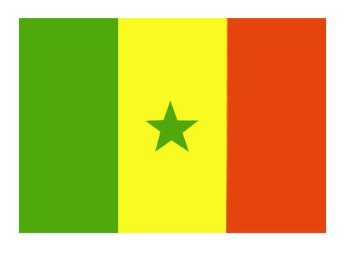 Сенегал. Флаг государственный