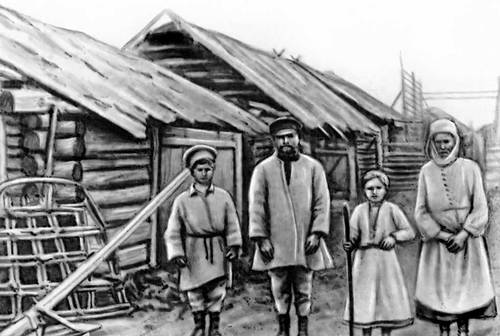 Семья белорусского крестьянина