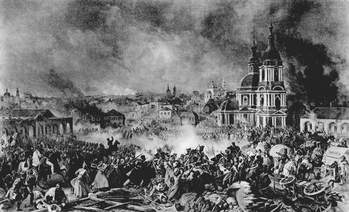 Сражение под Вязьмой. 1812