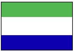 Сьерра-Леоне. Флаг государственный