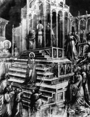 Таддео Гадди. «Введение Марии во храм»